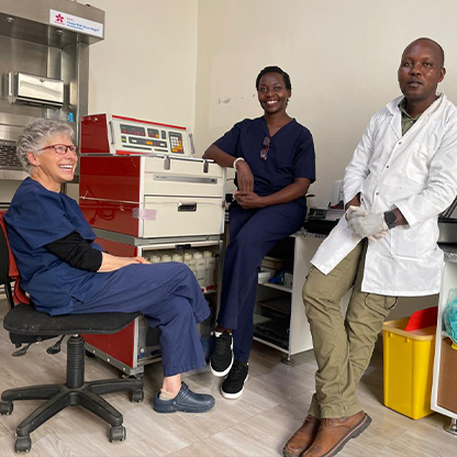 Mike Cranfield One Health Laboratory, Musanze, Rwanda